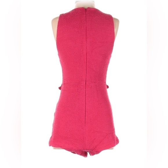 Zara Sleeveless V Neck Mini Pink XS Romper - Picture 3 of 8